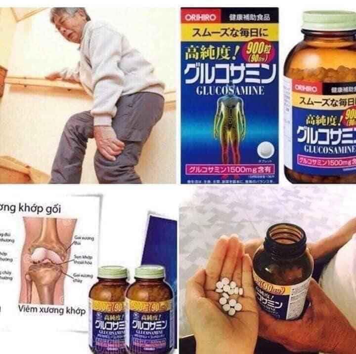 Viên uống hỗ trợ điều trị xương khớp ORIHIRO Glucosamin 950 viên