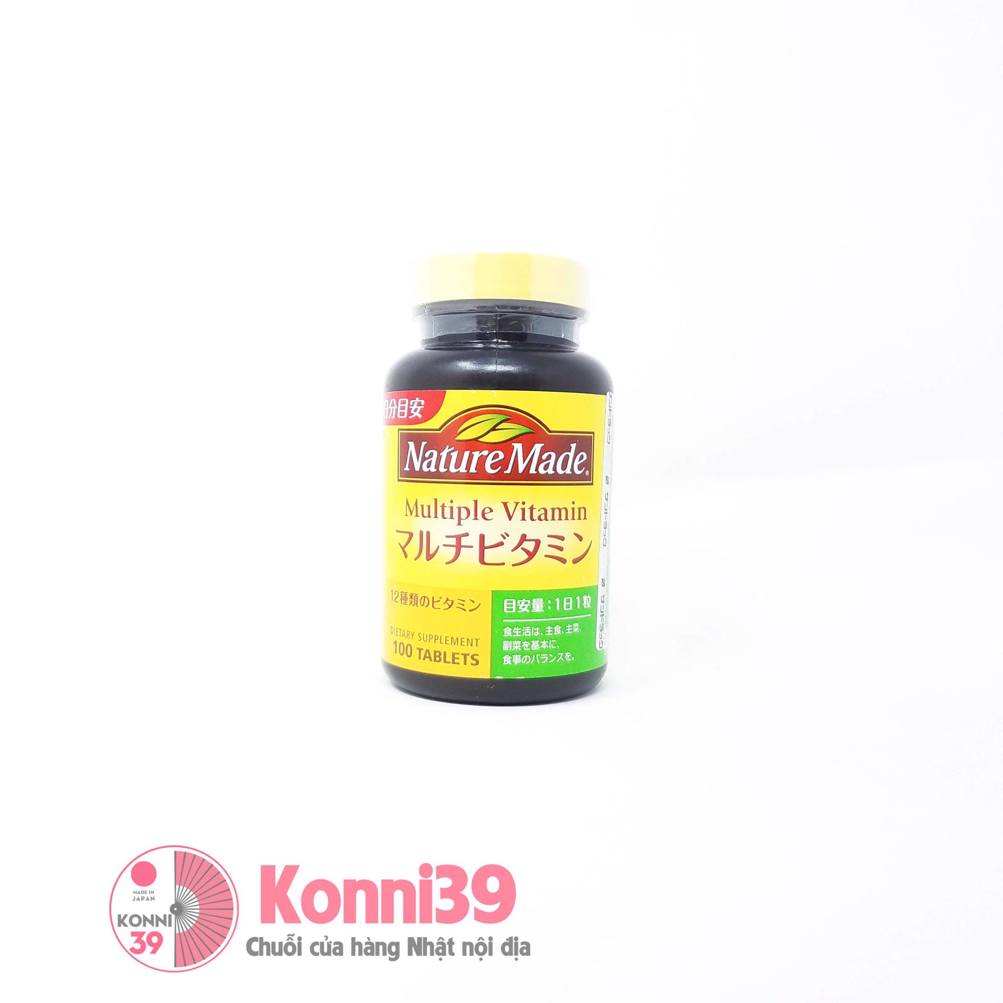 Viên uống bổ sung vitamin tổng hợp Nature Made 100 viên