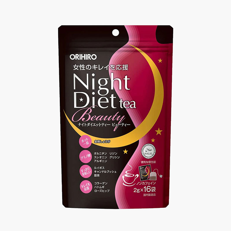 Trà Giảm Cân Beauty Orihiro Night Diet Tea 16 Gói