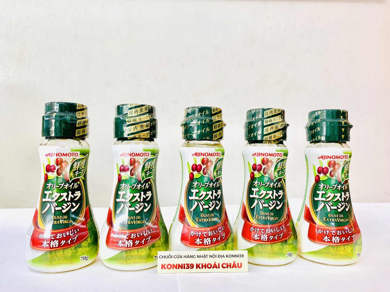 Dầu Olive Ajinomoto Oil Extra Virgin 70g
