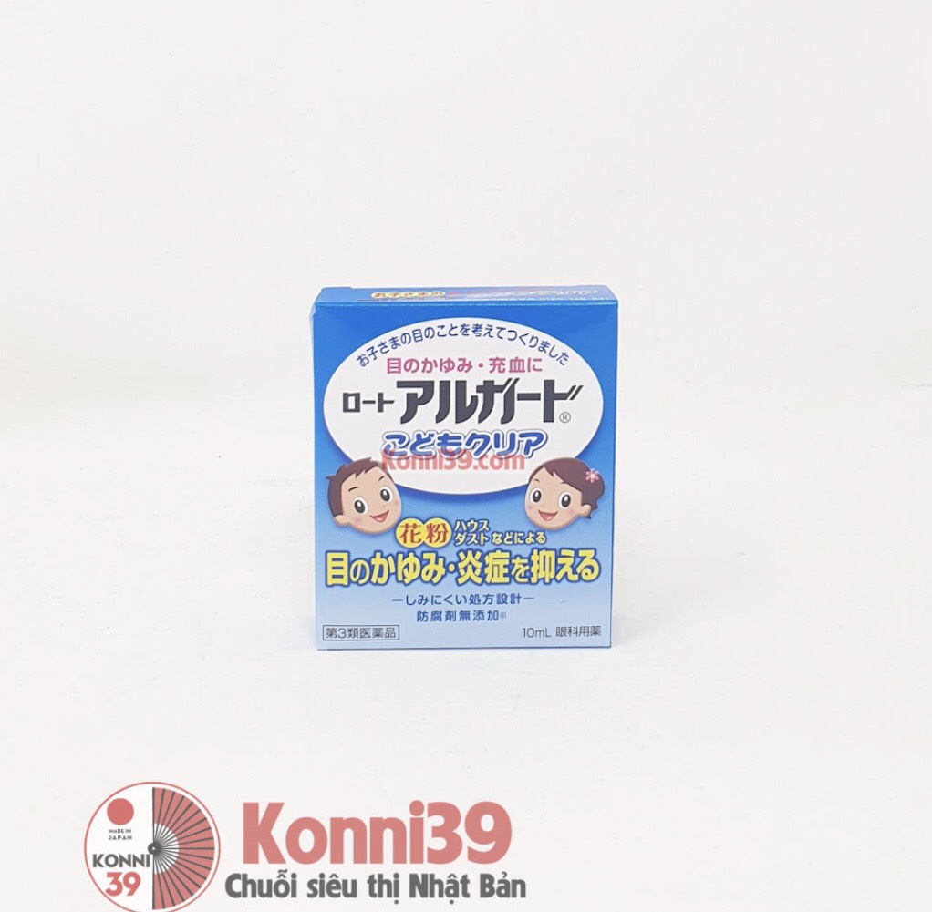 Nước nhỏ mắt Rohto Aru guard cho trẻ em 10ml