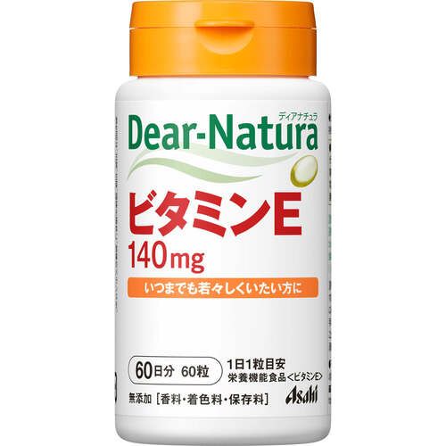 Viên Uống Hữu Cơ Bổ Sung Vitamin E Asahi Dear Natura 60 Viên