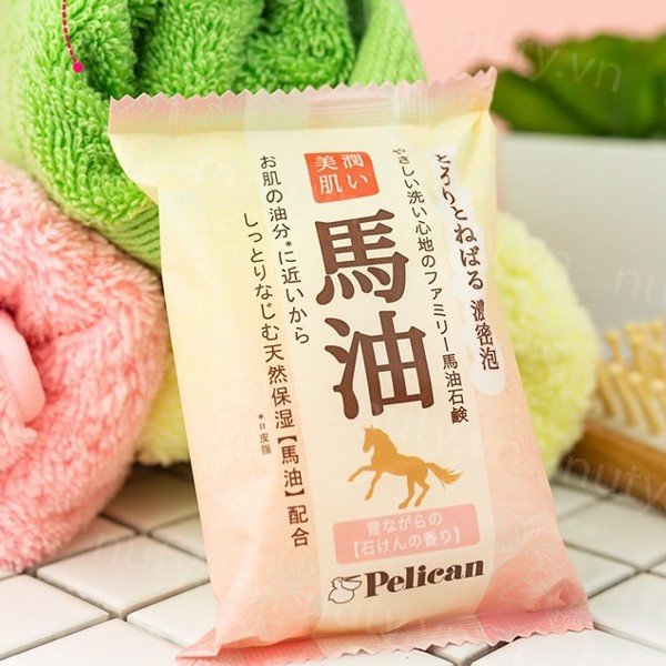 Xà Phòng Rửa Mặt Pelican Chiết Xuất Từ Dầu Ngựa 100g