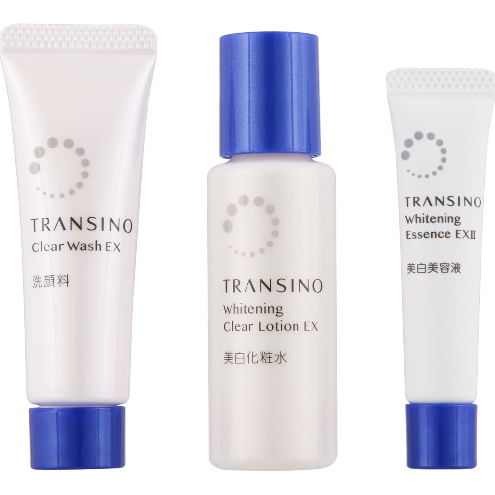 Set 3 món chăm sóc da Transino mini chăm sóc da sáng mịn