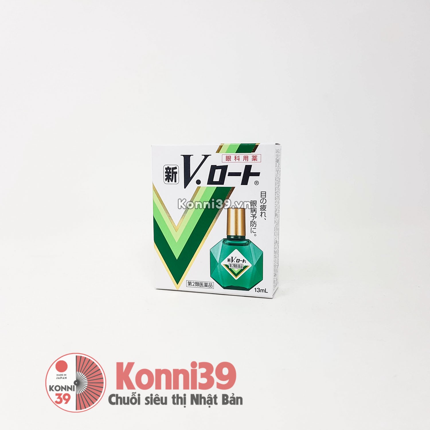 Thuốc nhỏ mắt V-rohto Nhật Bản mát lạnh