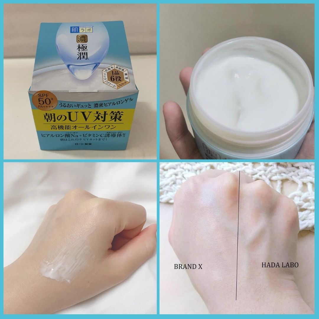 Gel Dưỡng Ẩm HADALABO Chống Nắng Ban Ngày SPF50+