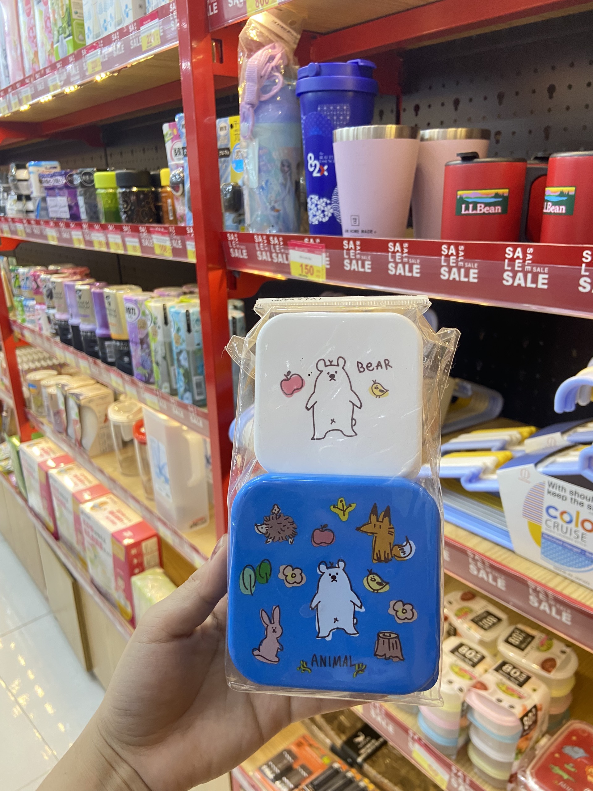 Set 2 hộp nhựa đựng thực phẩm