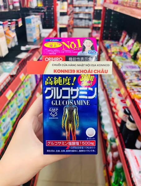 Viên Uống Bổ Xương Khớp Glucosamine ORIHIRO 360 Viên