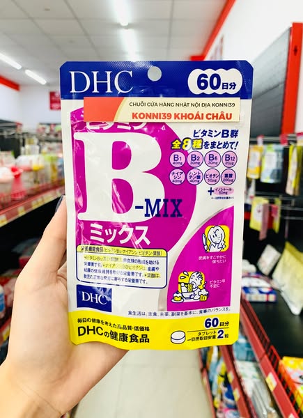 Viên Uống Vitamin B Tổng Hợp DHC 60 Ngày