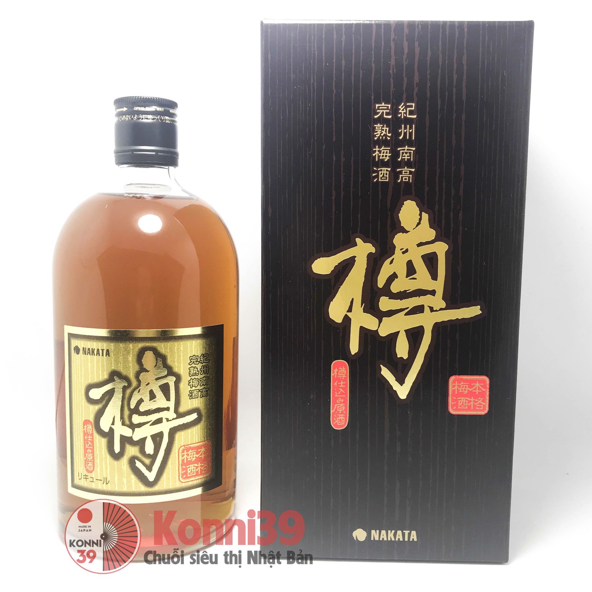 Rượu mơ Nakata (vỏ đen)