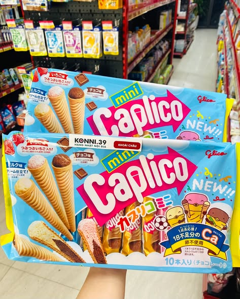 Bánh kem ốc quế Glico