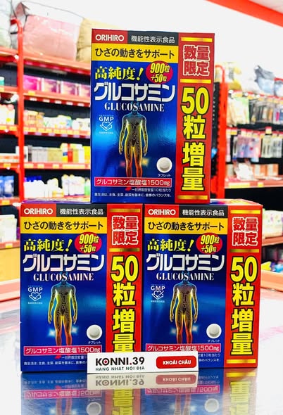 Viên Uống Hỗ Trợ Xương Khớp Glucosamine Orihiro 950 Viên