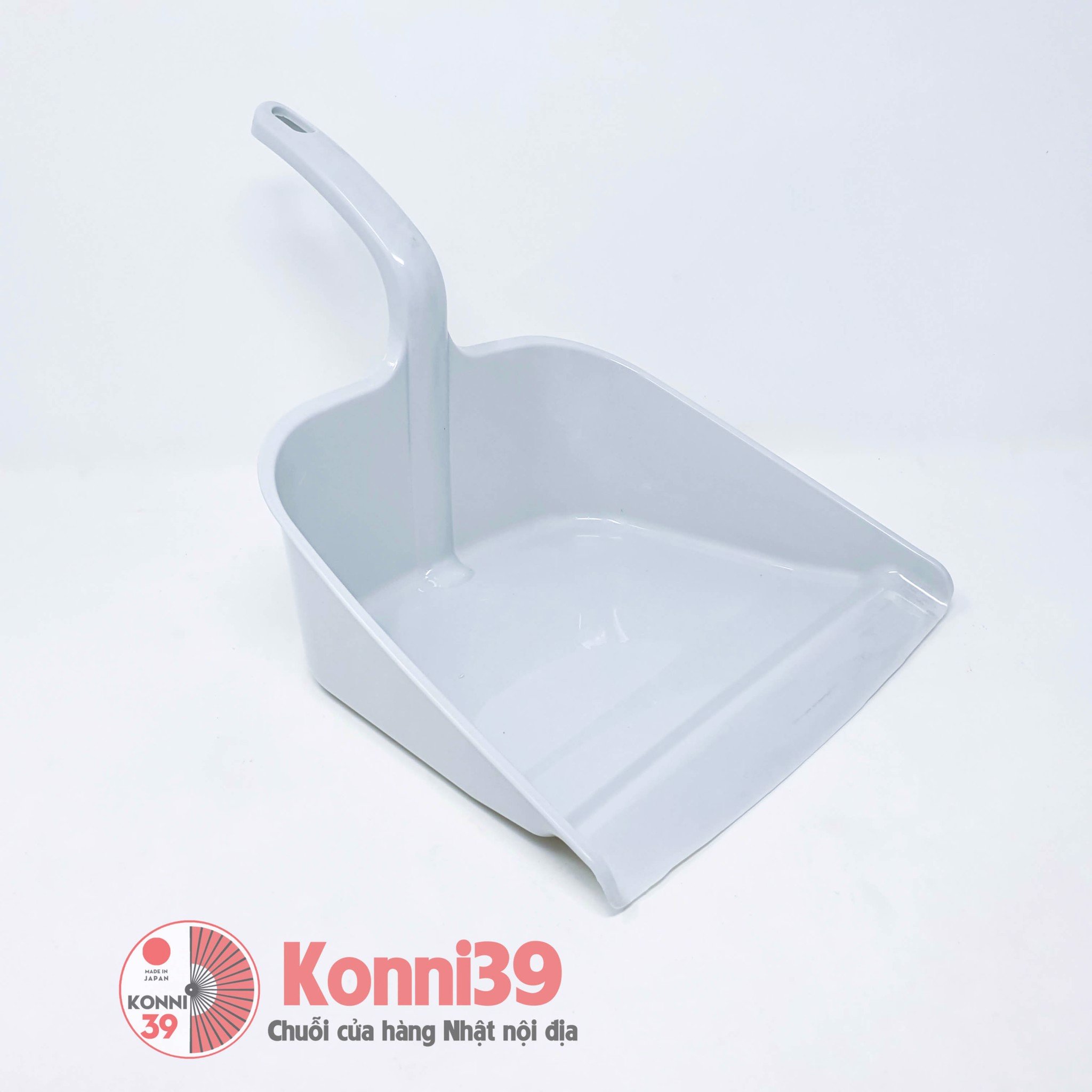 Xẻng hót rác bằng nhựa tay cầm uốn cong Inomata