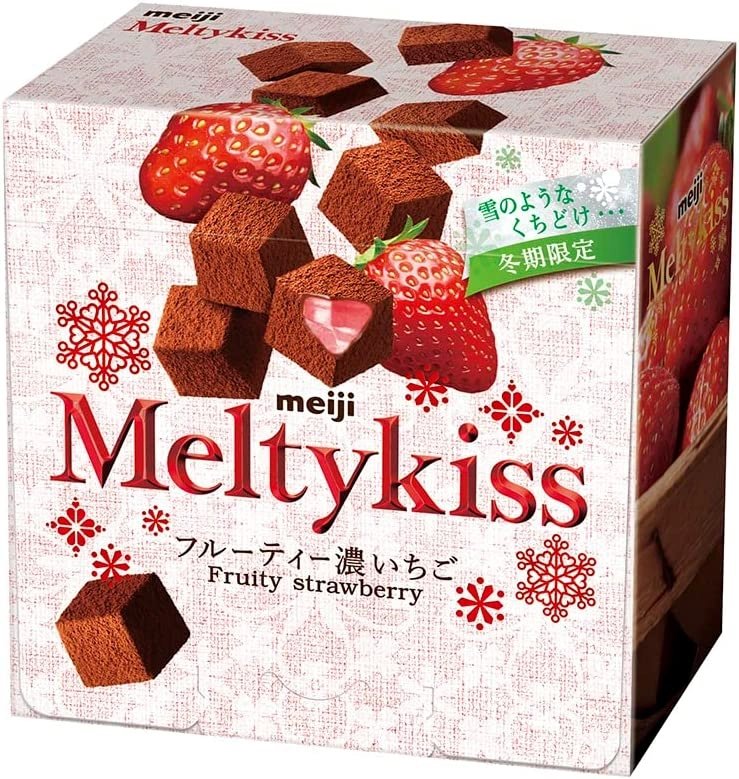 Socola tươi MeltyKiss vị dâu 56g