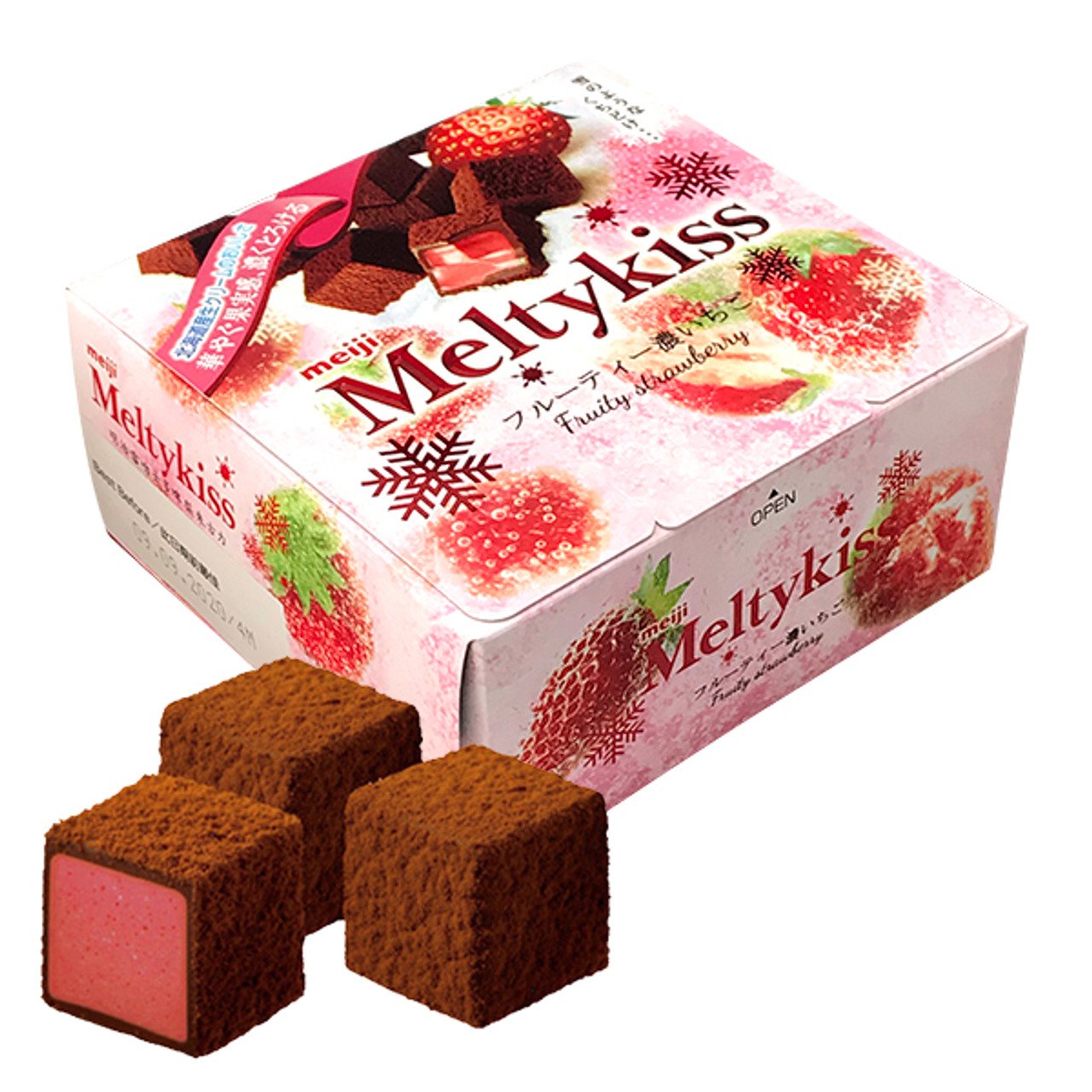 Socola tươi MeltyKiss vị dâu 56g