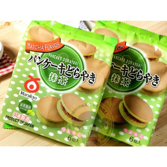 Bánh trà xanh Marukyo Pancake Dorayaki 310g