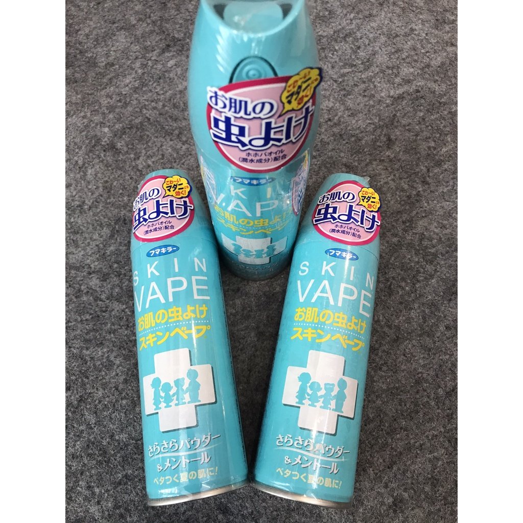 Xịt chống muỗi và côn trùng Skin Vape cho bé chai nén 200ml