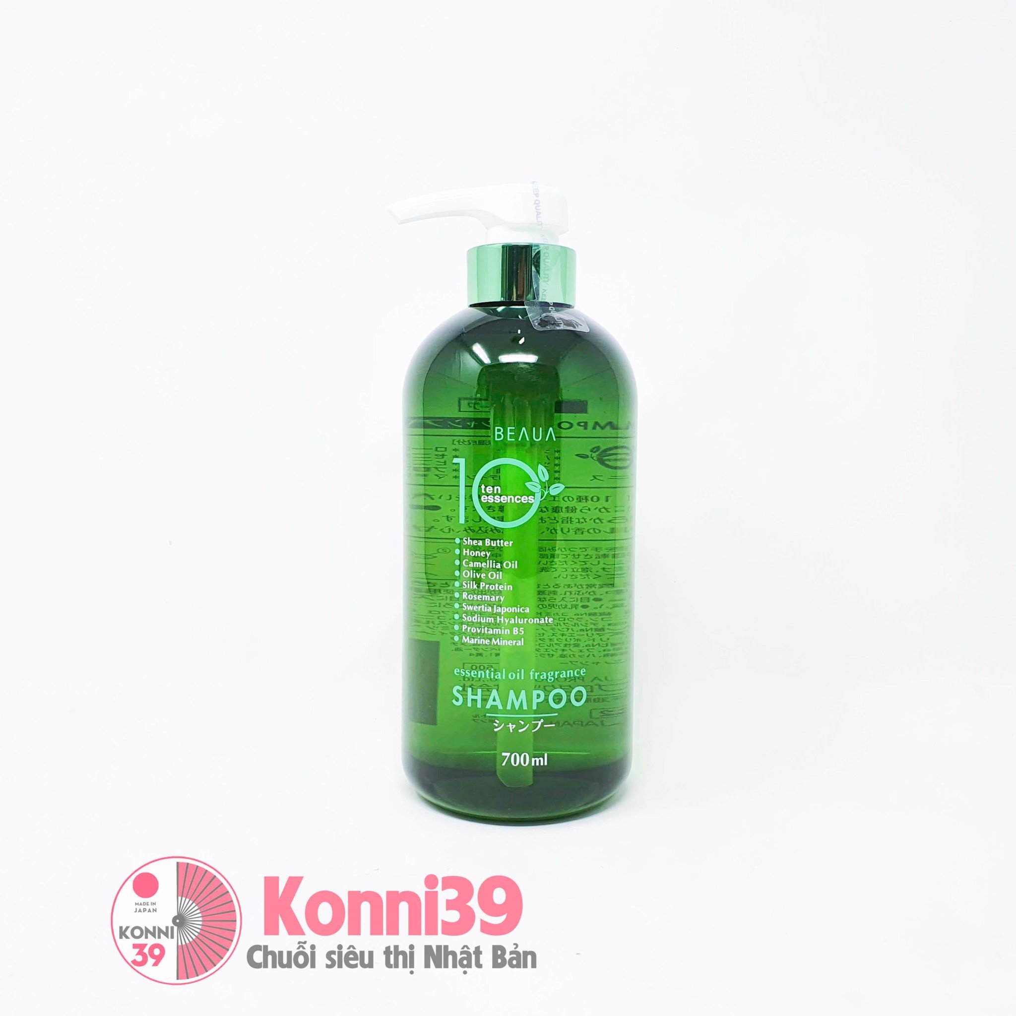 Dầu gội KUMANO Beaua 10 loại tinh chất 700ml