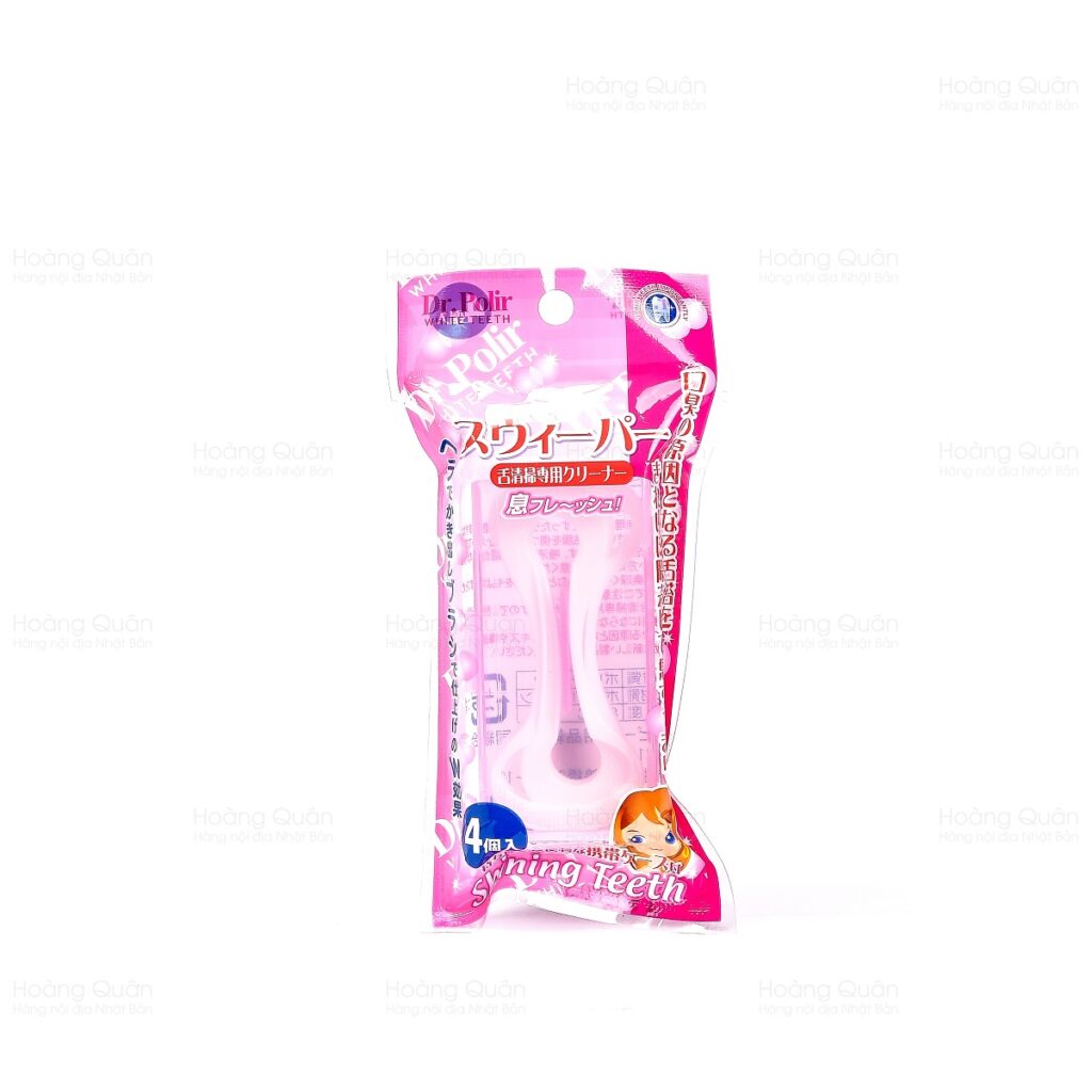 Set 4 dụng cụ nạo lưỡi 2 đầu Tagami