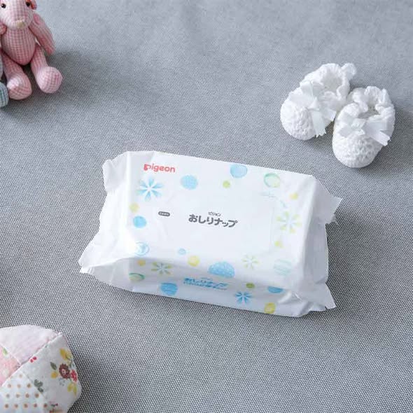 Khăn Uớt Pigeon Nhật Bản 80 Tờ Êm Dịu Lành Tính Cho Bé