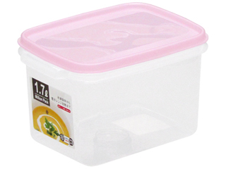 Hộp đựng thực phẩm màu hồng 1,7L