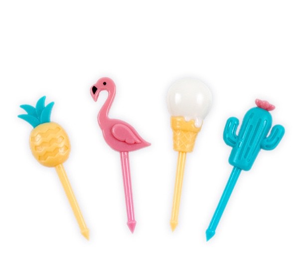 Bộ 8 xiên ngộ nghĩnh trang trí cơm, bento