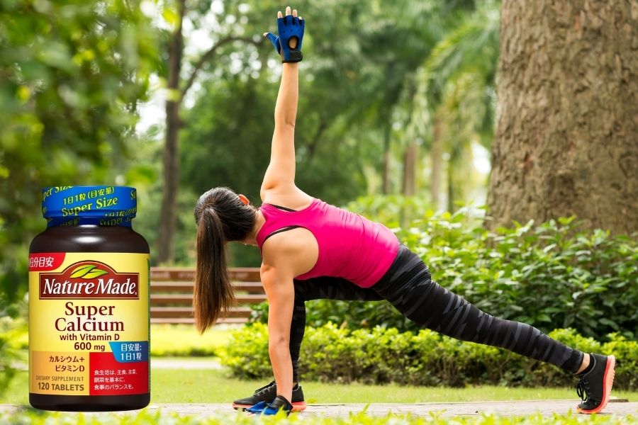 Viên bổ sung Canxi kèm K và D của Nature 120 viên