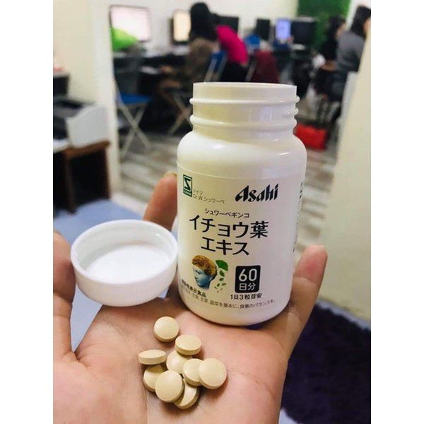 Viên uống bổ não tiền đình Asahi Nhật Bản 90 viên
