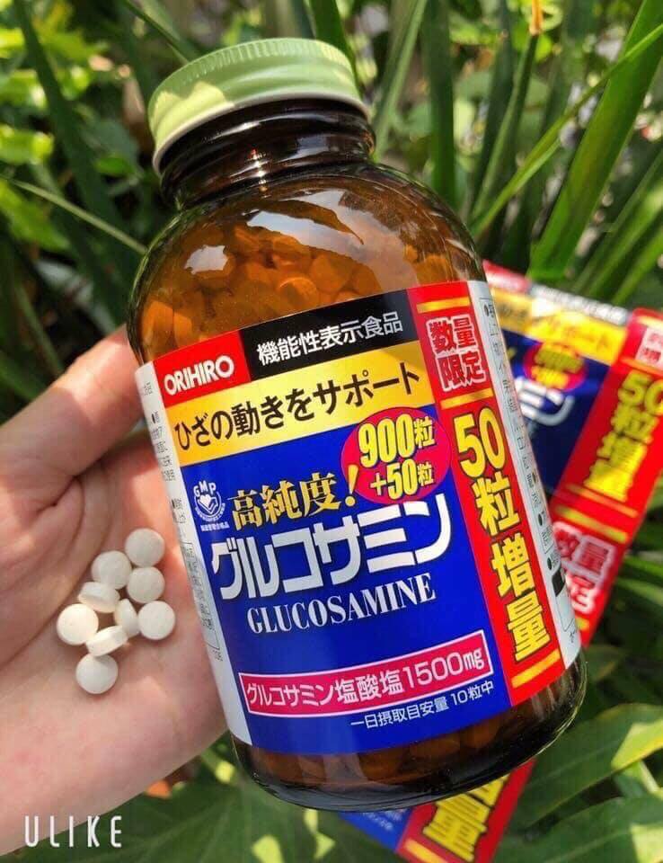 Viên uống hỗ trợ điều trị xương khớp ORIHIRO Glucosamin 950 viên