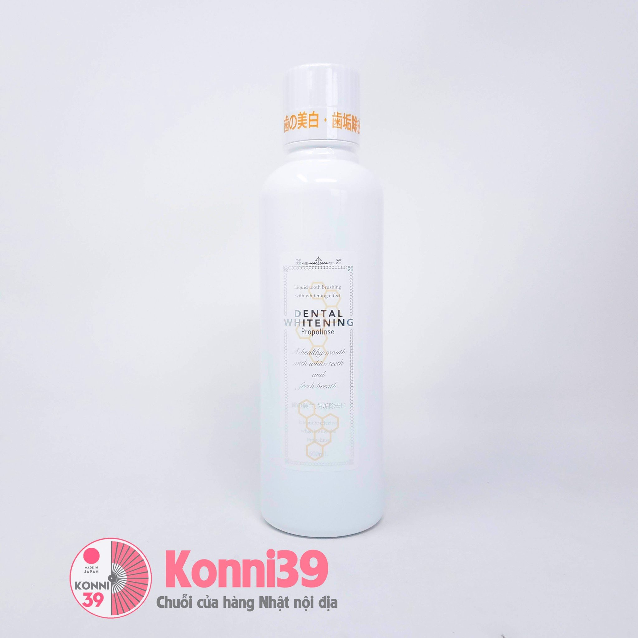 Nước súc miệng Propolinse 600ml - Dental Whitening