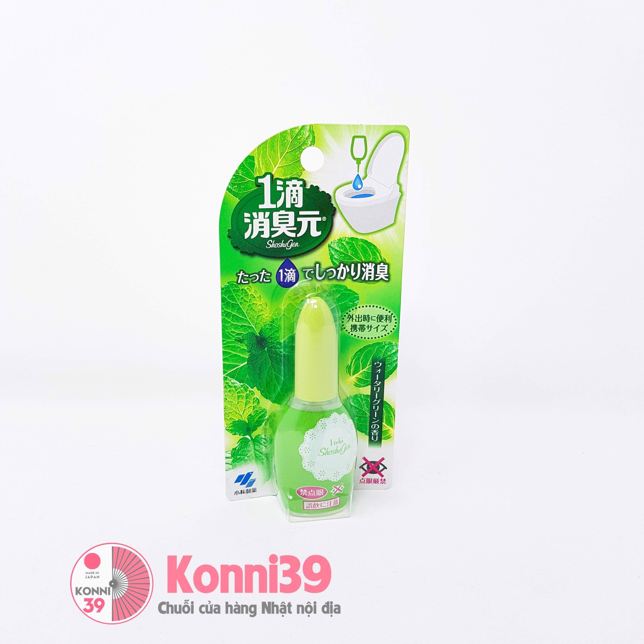 Nước nhỏ thơm bồn cầu Kobayashi Shoshugen 20ml (2 mùi hương)