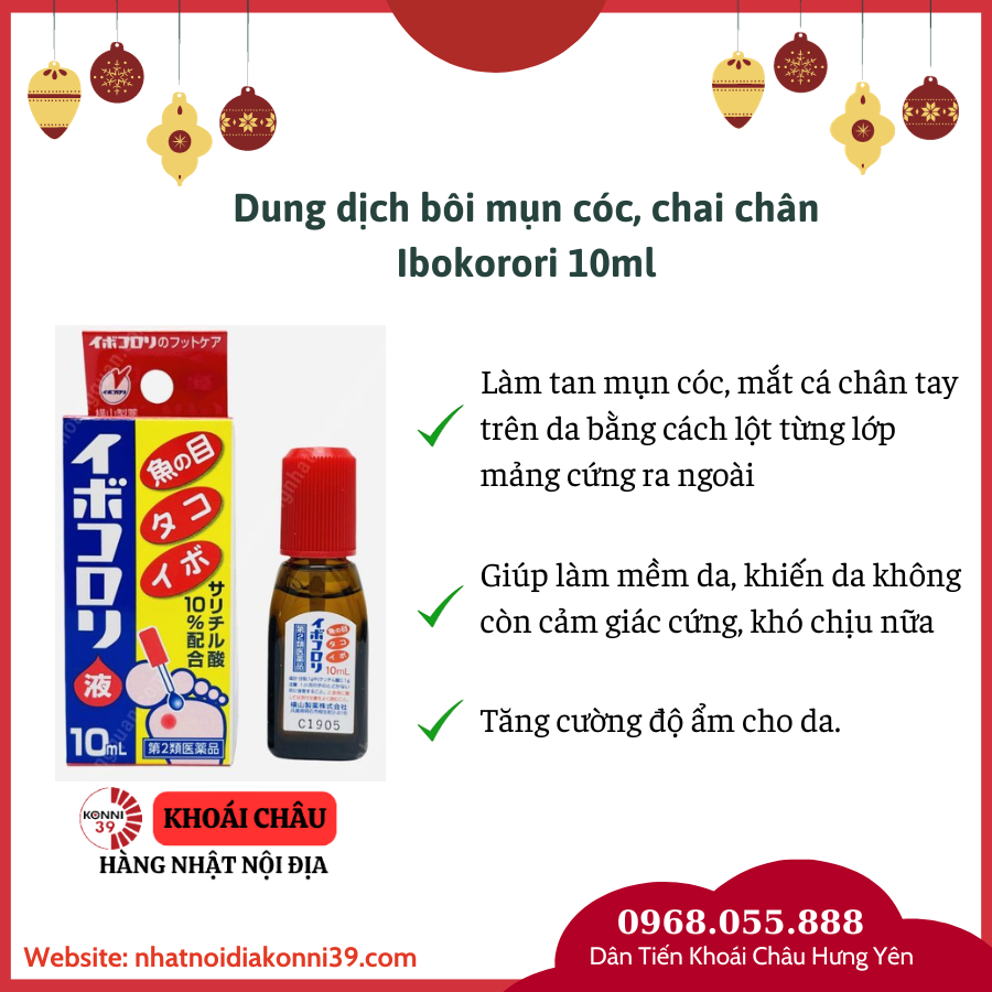 Dung dịch trị mụn cóc