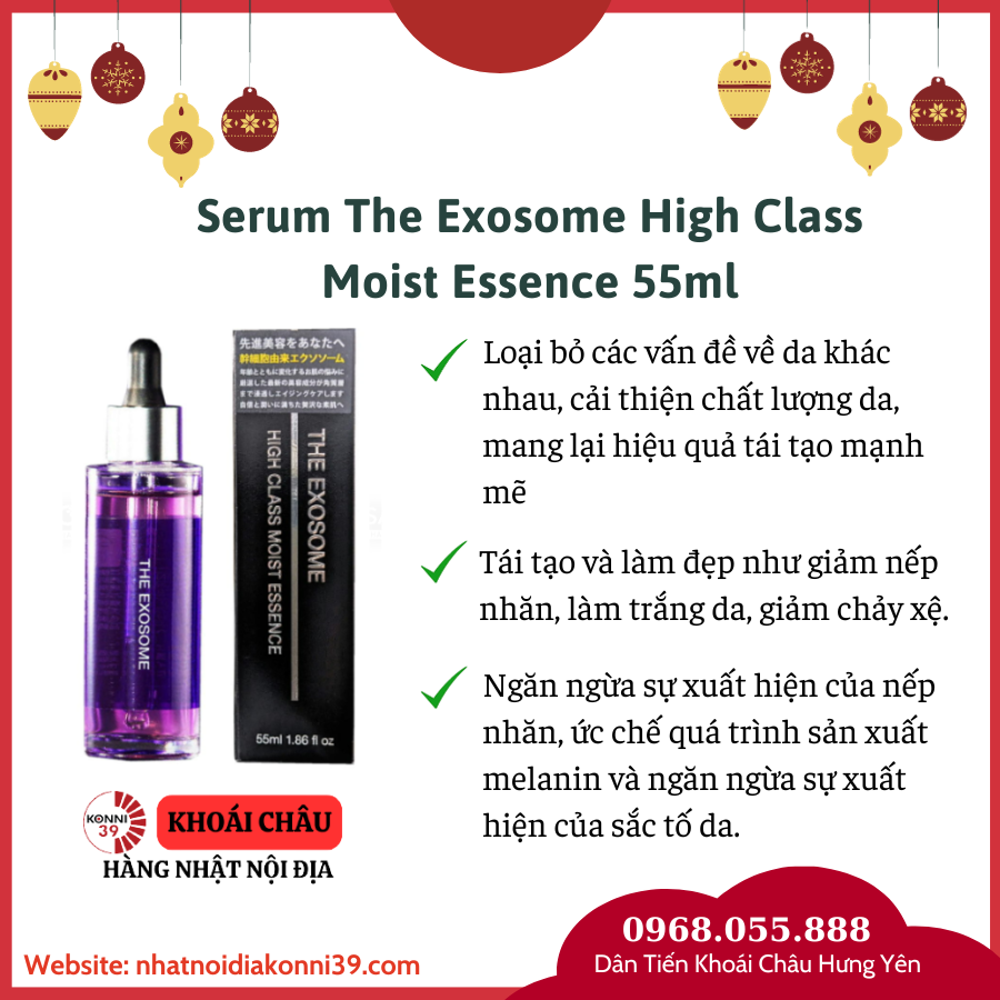 Serum The Exosome High Class Moist Essence 55ml