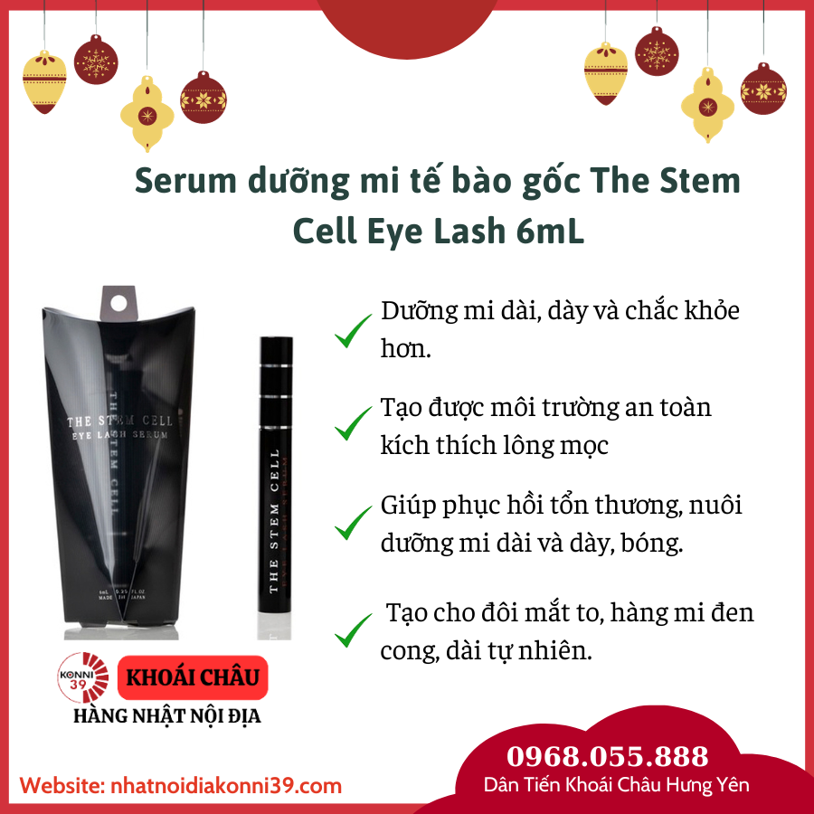 Dưỡng mi NMN Stem Cell
