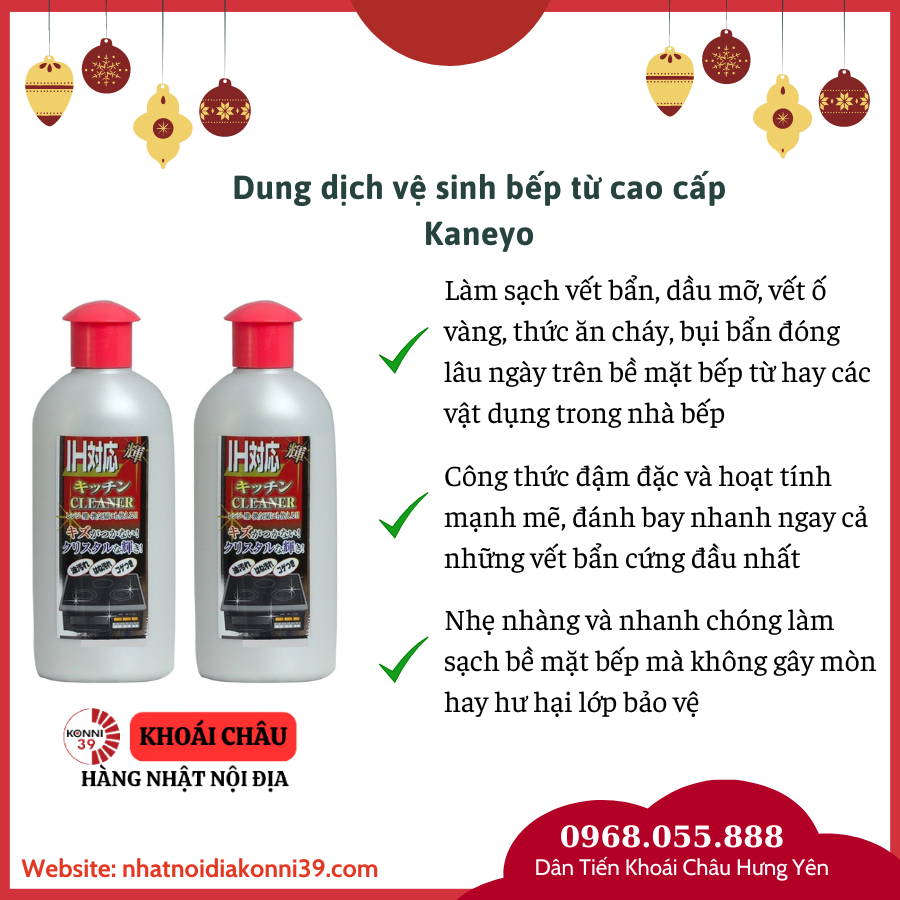 Nước rửa bếp từ