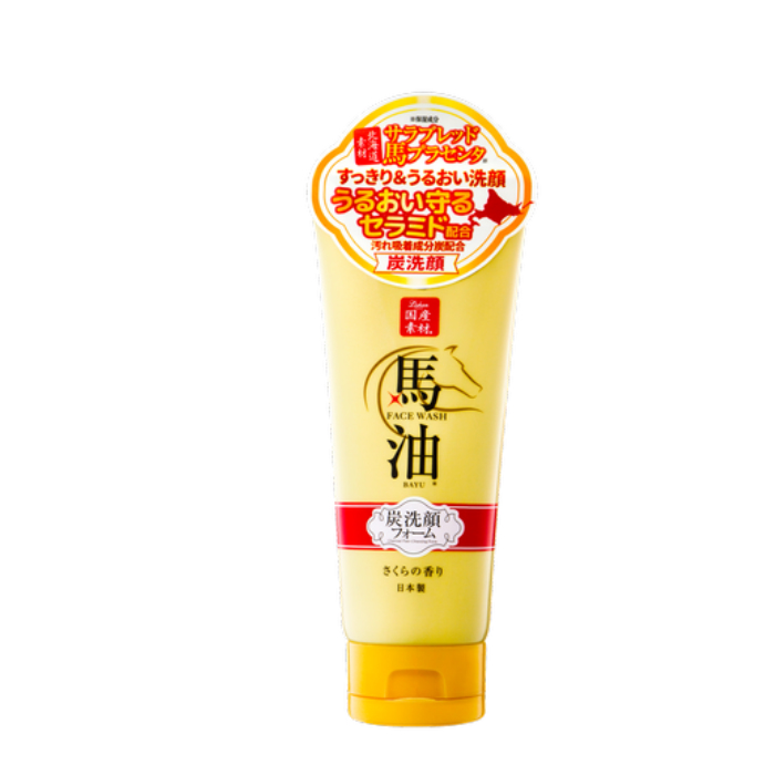 Sữa rửa mặt mỡ ngựa Bayu Nhật Bản (130g)
