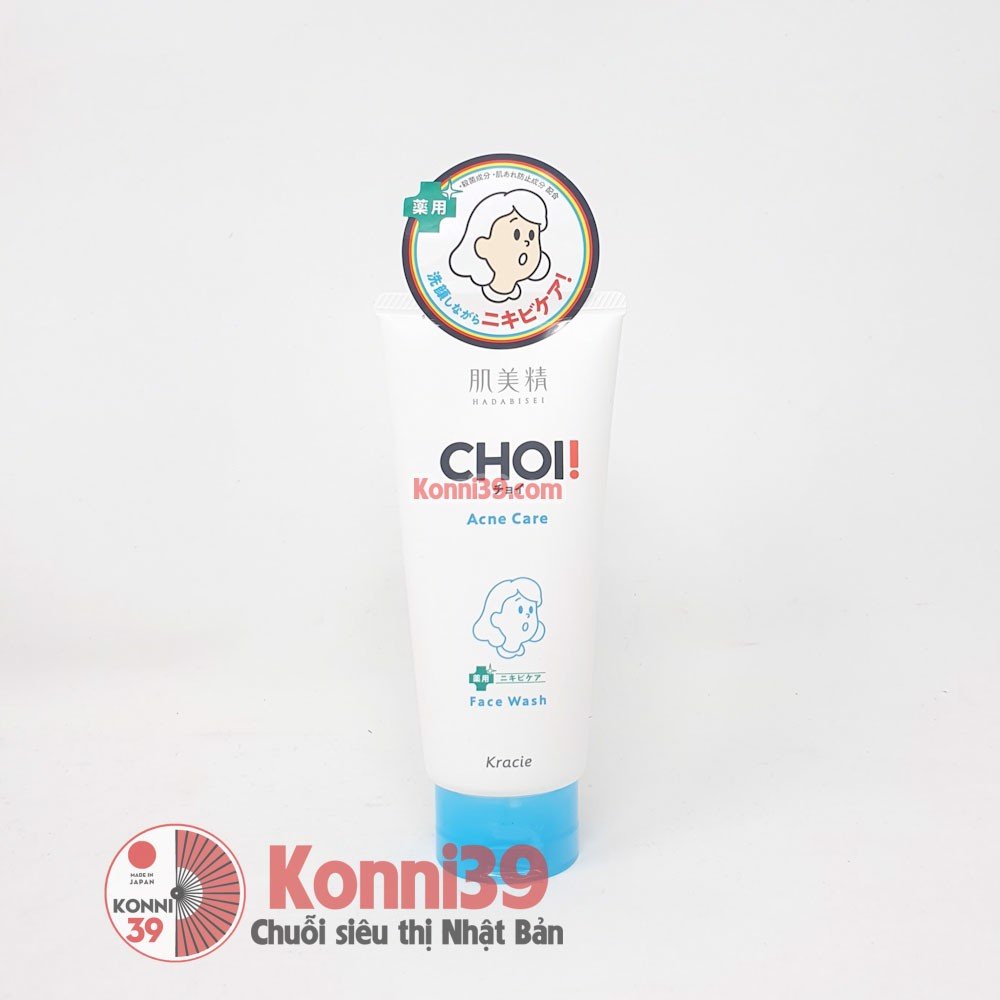 Sữa rửa mặt trị mụn Kracie Hadabisei CHOI! 110g