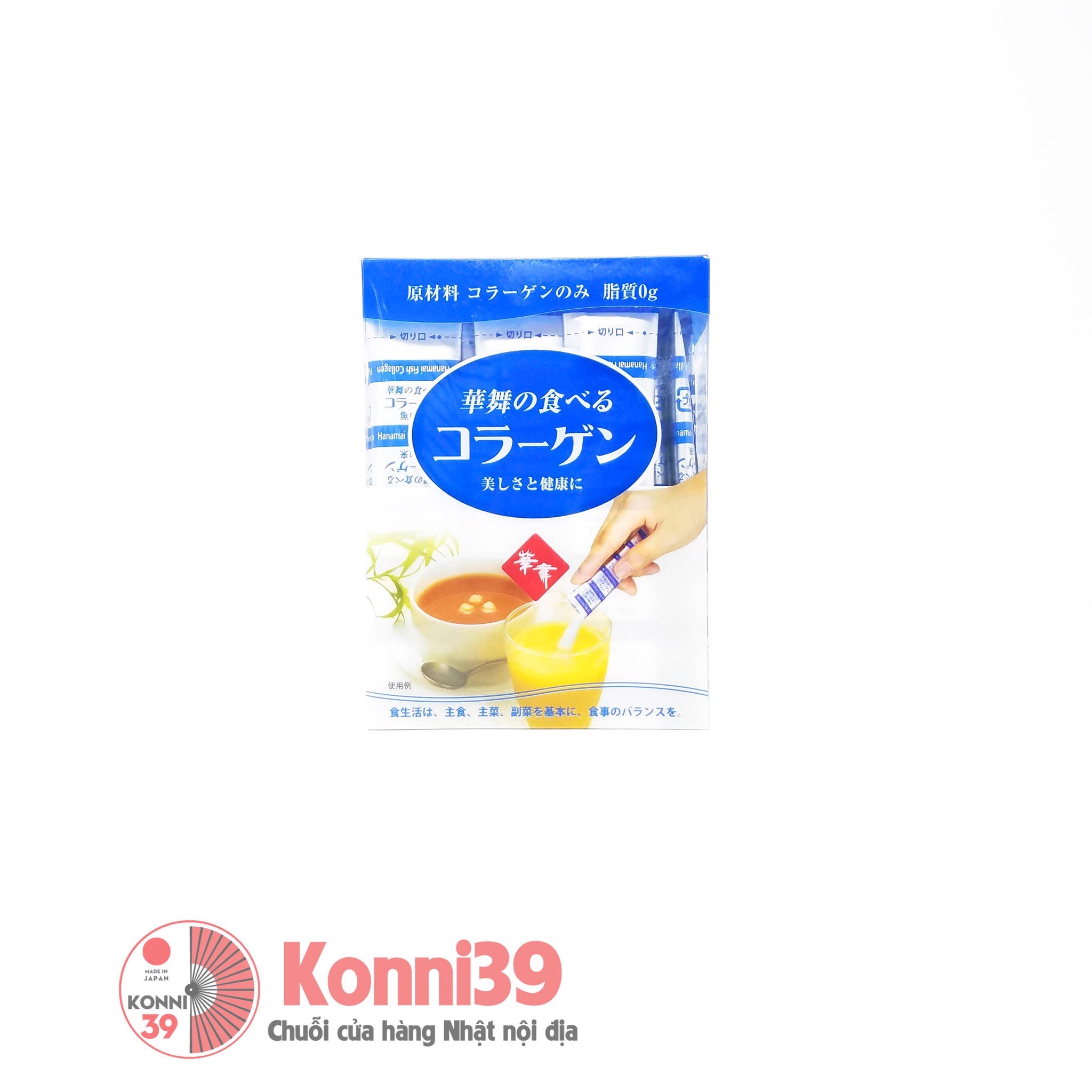 Collagen Hanamai 45g 1.5g 30 gói (3 loại)