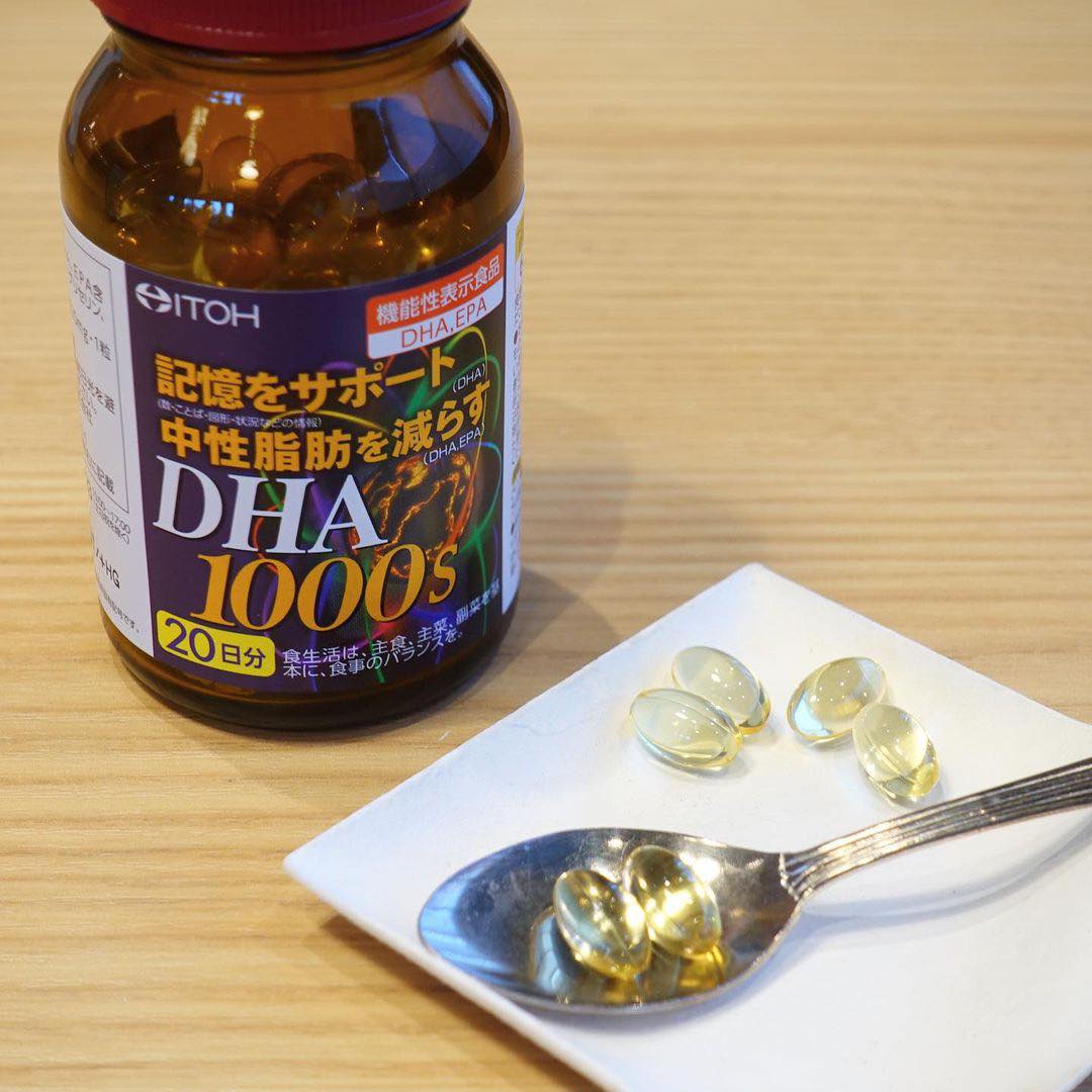 Viên Uống Bổ Não ITOH DHA 1000 - 120 Viên