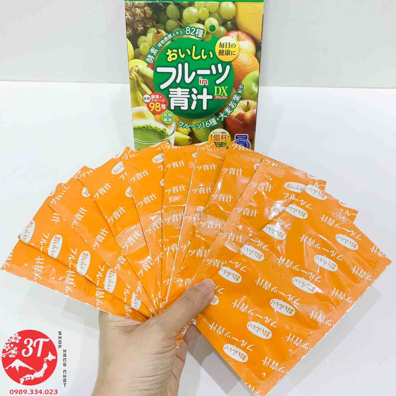 Bột Nước Ép Trái Cây Tổng Hợp 98 Loại - 24 Gói