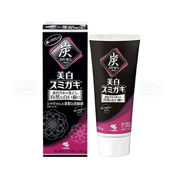 Kem Đánh Răng Than Hoạt Tính Kobayashi Làm Trắng Răng 90g