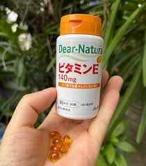 Viên Uống Hữu Cơ Bổ Sung Vitamin E Asahi Dear Natura 60 Viên