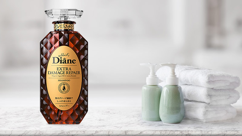 Dầu Gội Phục Hồi Tóc Hư Tổn Moist Diane Extra Damage Repair 450Ml