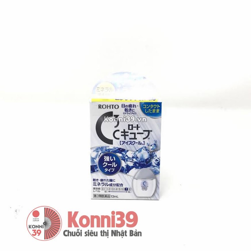 Nước nhỏ mắt Rohto C Cube C3 13ml - Siêu mát