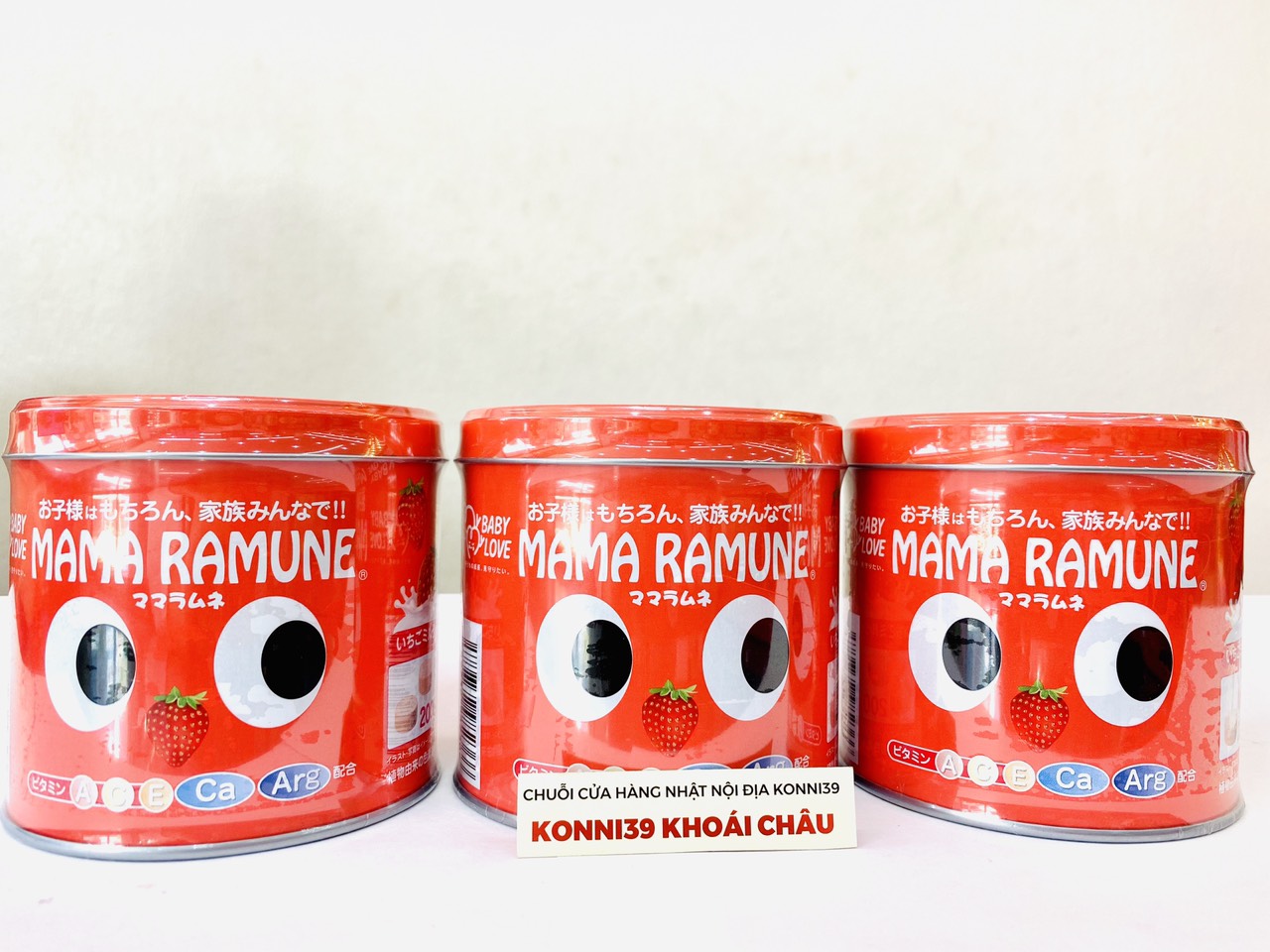 Kẹo biếng ăn Mama Ramune 200 viên