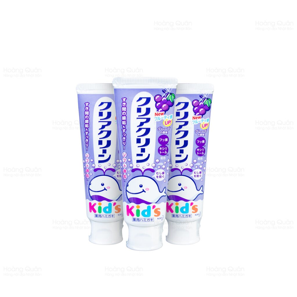 Kem đánh răng cho bé Kao Kids (3 vị)