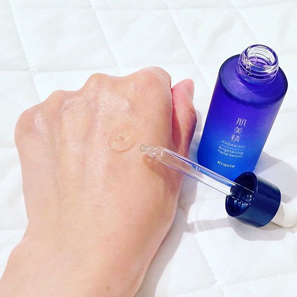 Tinh Chất Dưỡng Trắng Da Kracie Hadabisei Brightening Facial Serum 30Ml