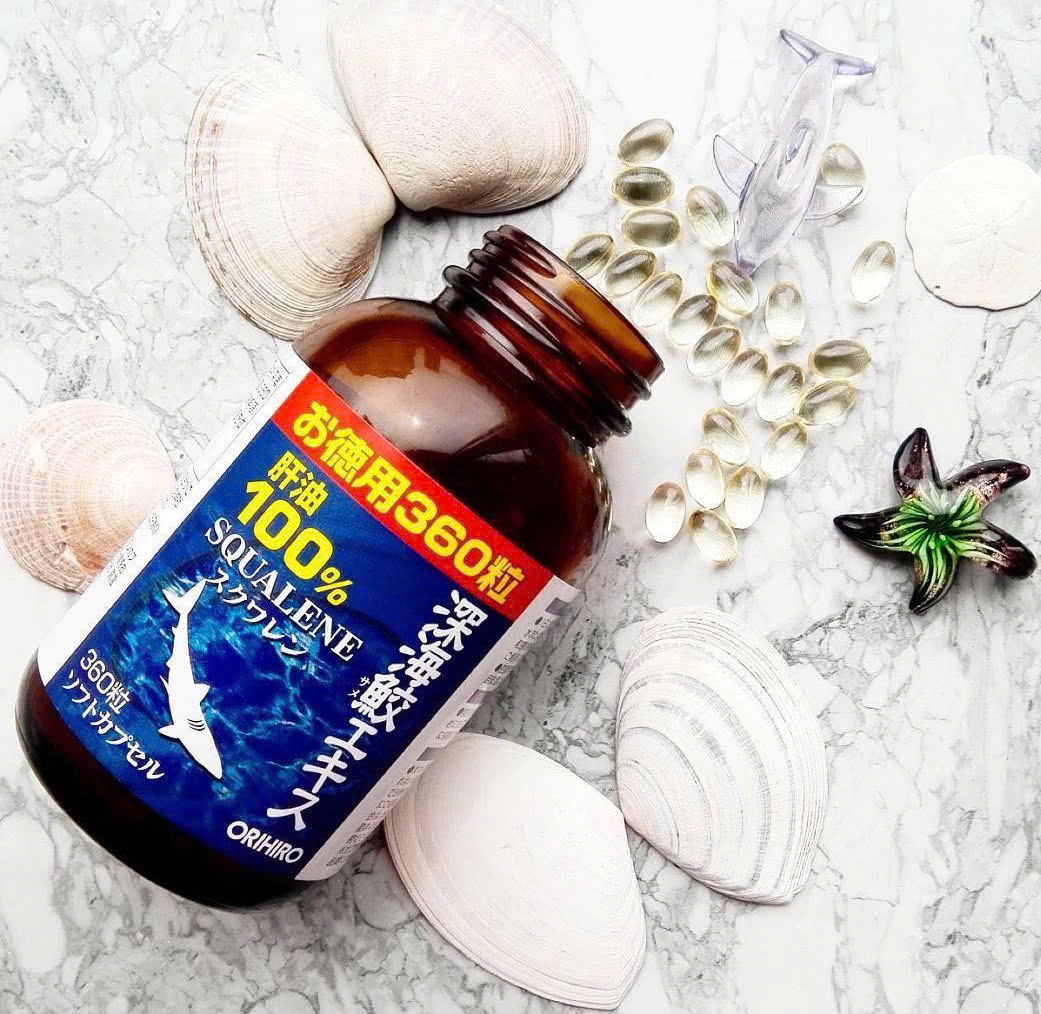 Sụn Vi Cá Mập Orihio Squalene 360 Viên