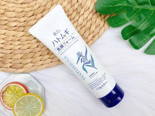 Sữa Rửa Mặt Ý Dĩ Hatomugi Làm Sáng Da 170G