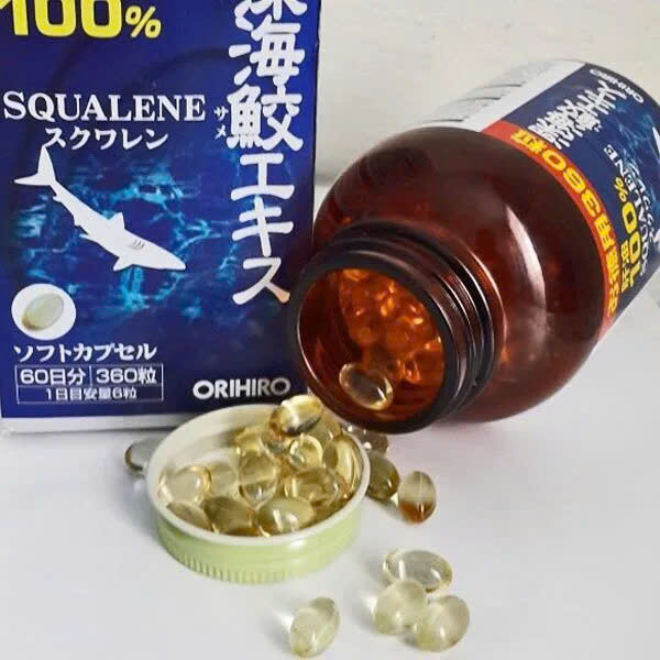 Sụn Vi Cá Mập Orihio Squalene 360 Viên